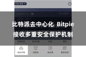 比特派去中心化  Bitpie接收多重安全保护机制